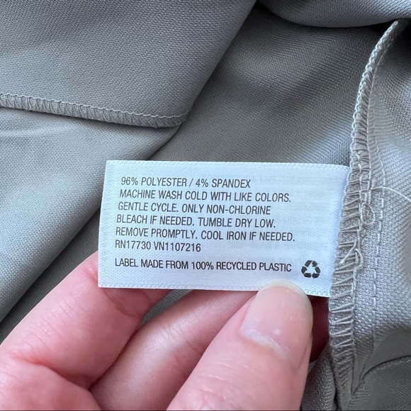 🍉 NWT Prologue Tie Front Utility Dress - Picture 12 of 12